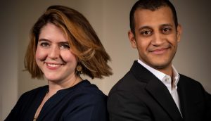 Ophelia Snyder und Hany Rashwan von 21Shares