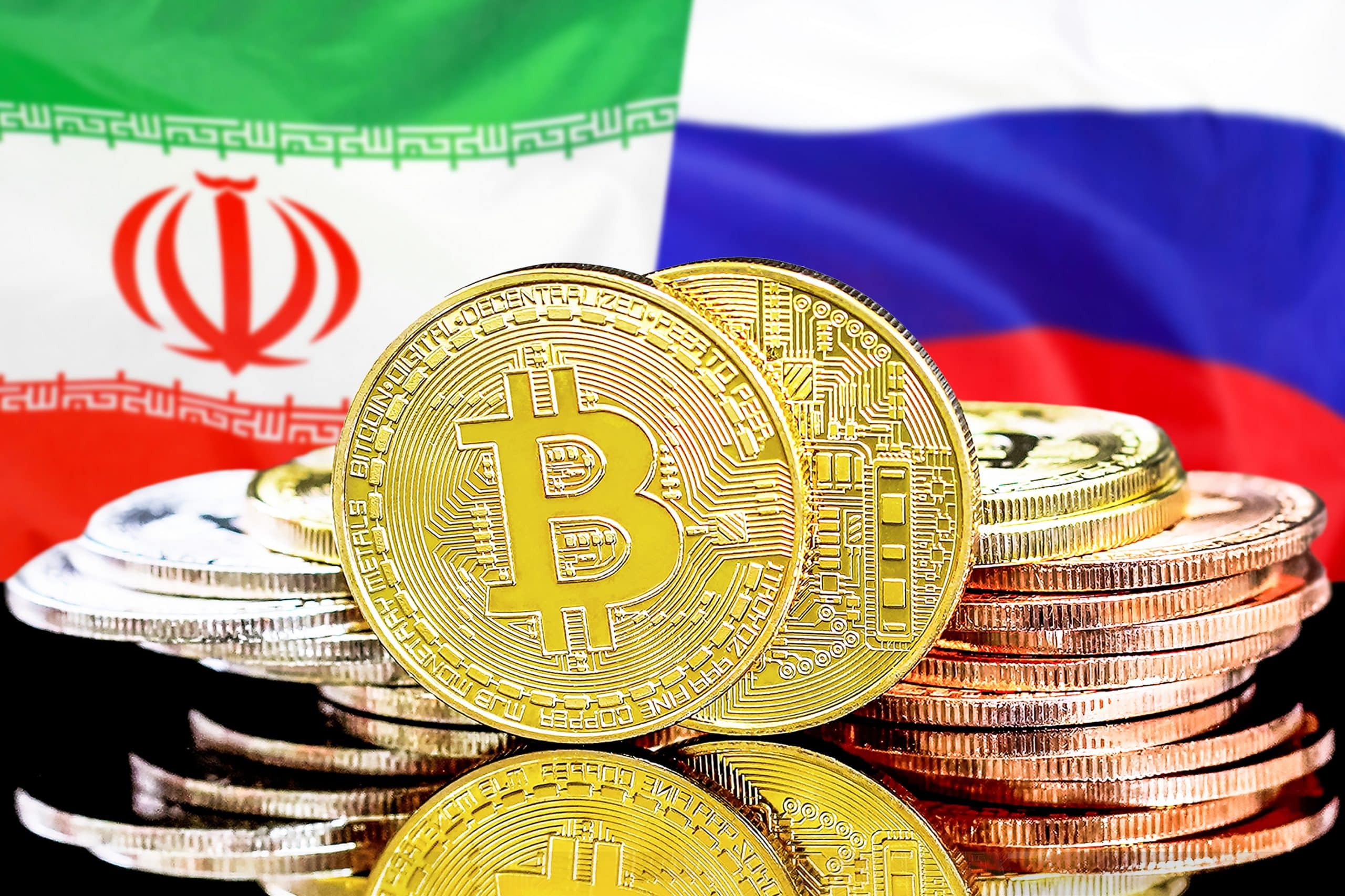 Iran und Russland hinter Bitcoin