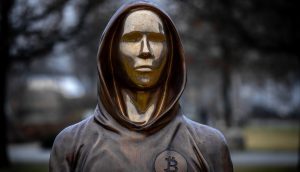 Satoshi Nakamoto Statue