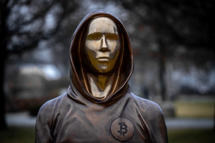 Satoshi Nakamoto Statue