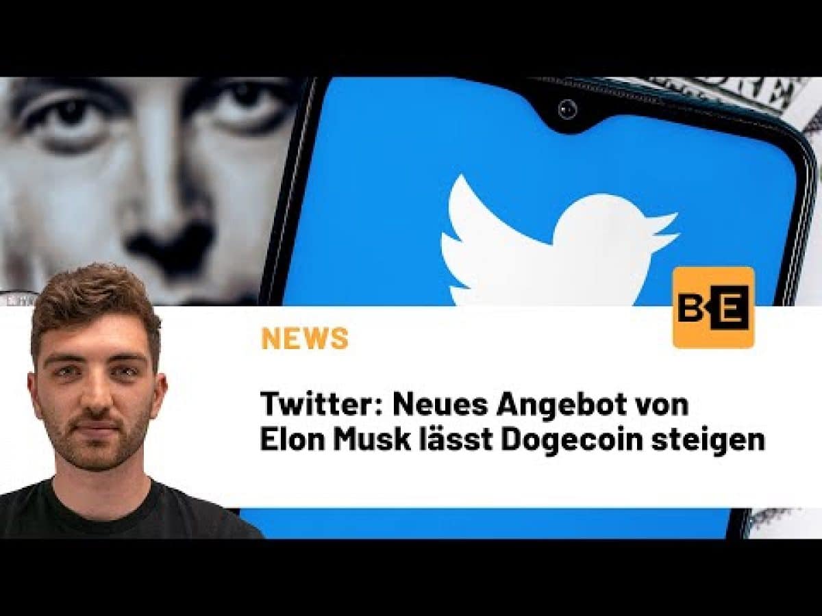 Twitter: Neues Angebot von Elon Musk lässt Dogecoin steigen