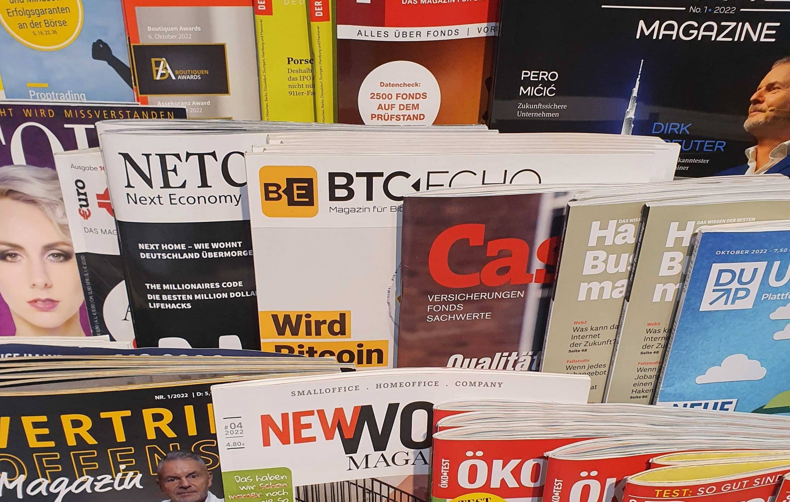 BTC-ECHO Magazin im Kiosk