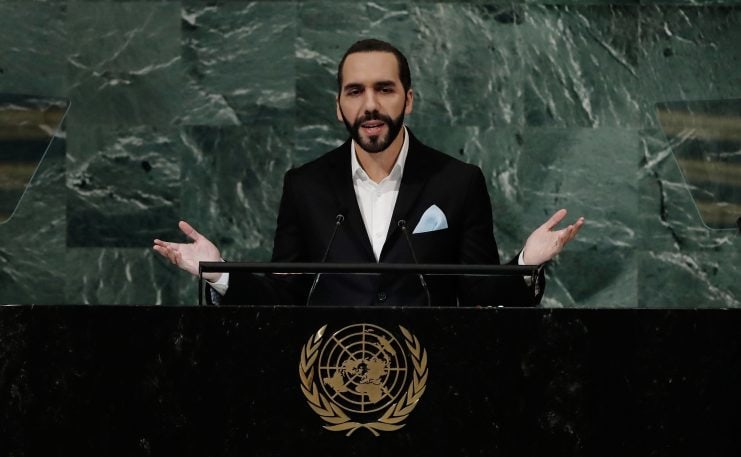 El Salvadors Präsident Nayib Bukele