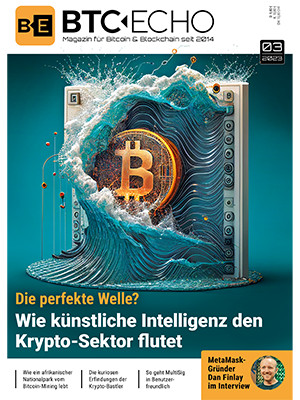 BTC-ECHO Magzin März 2023 Cover Ausgabe #69