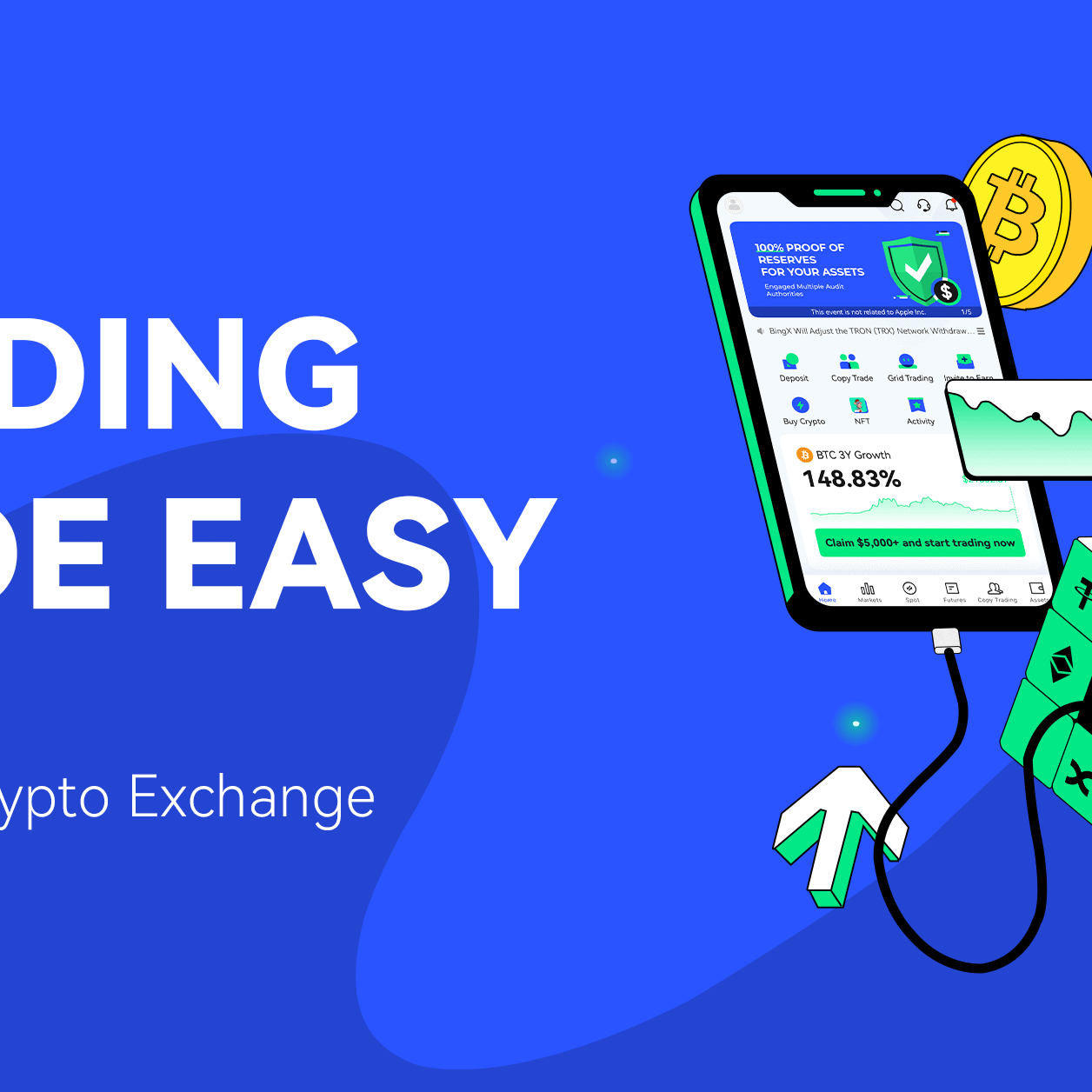 BingX: Vorteile einer Crypto-Only Exchange