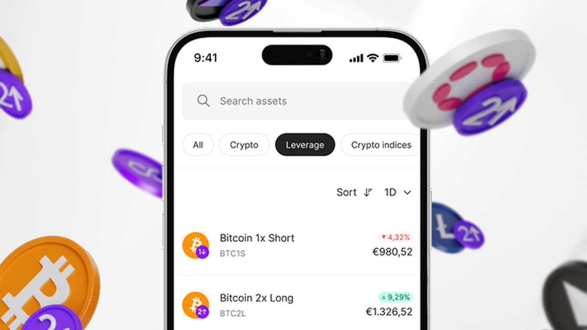 Bitpanda: Fintech startet Produkt zum Krypto-Hebel-Trading