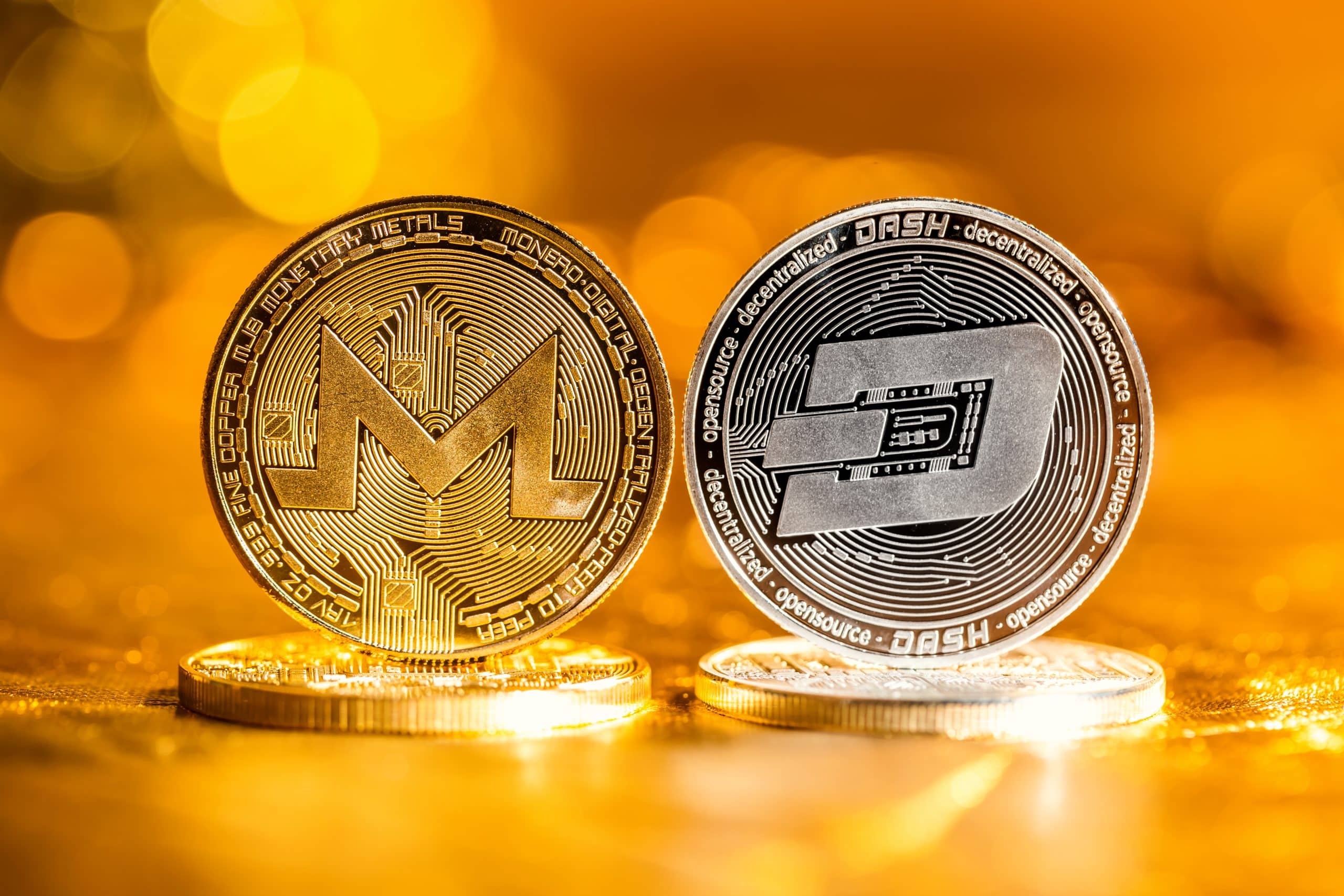 Auch die beliebten Coins von Monero und Dash sind von den Maßnahmen betroffen