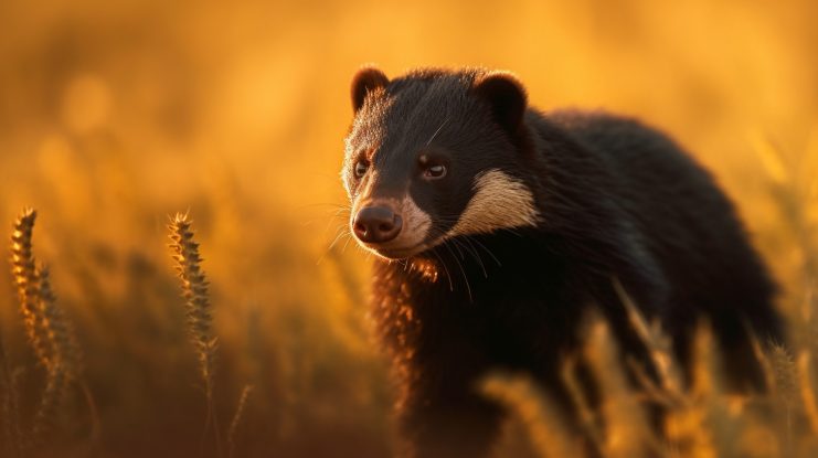 Der Honigdachs (Eng: Honey Badger) gilt aufgrund seiner Resilienz als Bitcoin-Maskottchen.