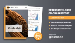 Der Week On-chain Report erscheint jede Woche neu On chain Report