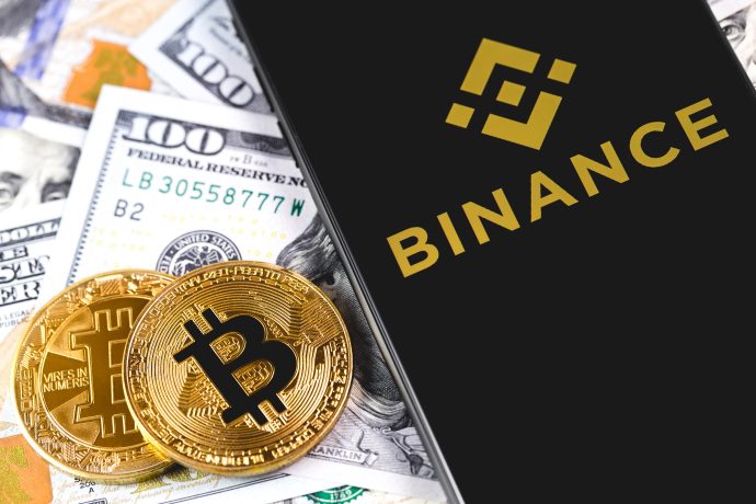 Zu sehen ist das Binance-Logo.