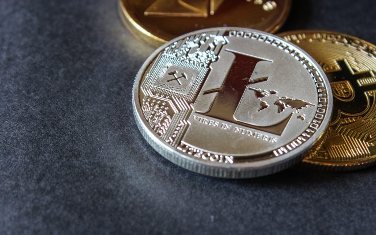 Litecoin-Münze