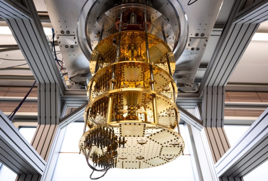 Zu sehen ist ein Quantencomputer