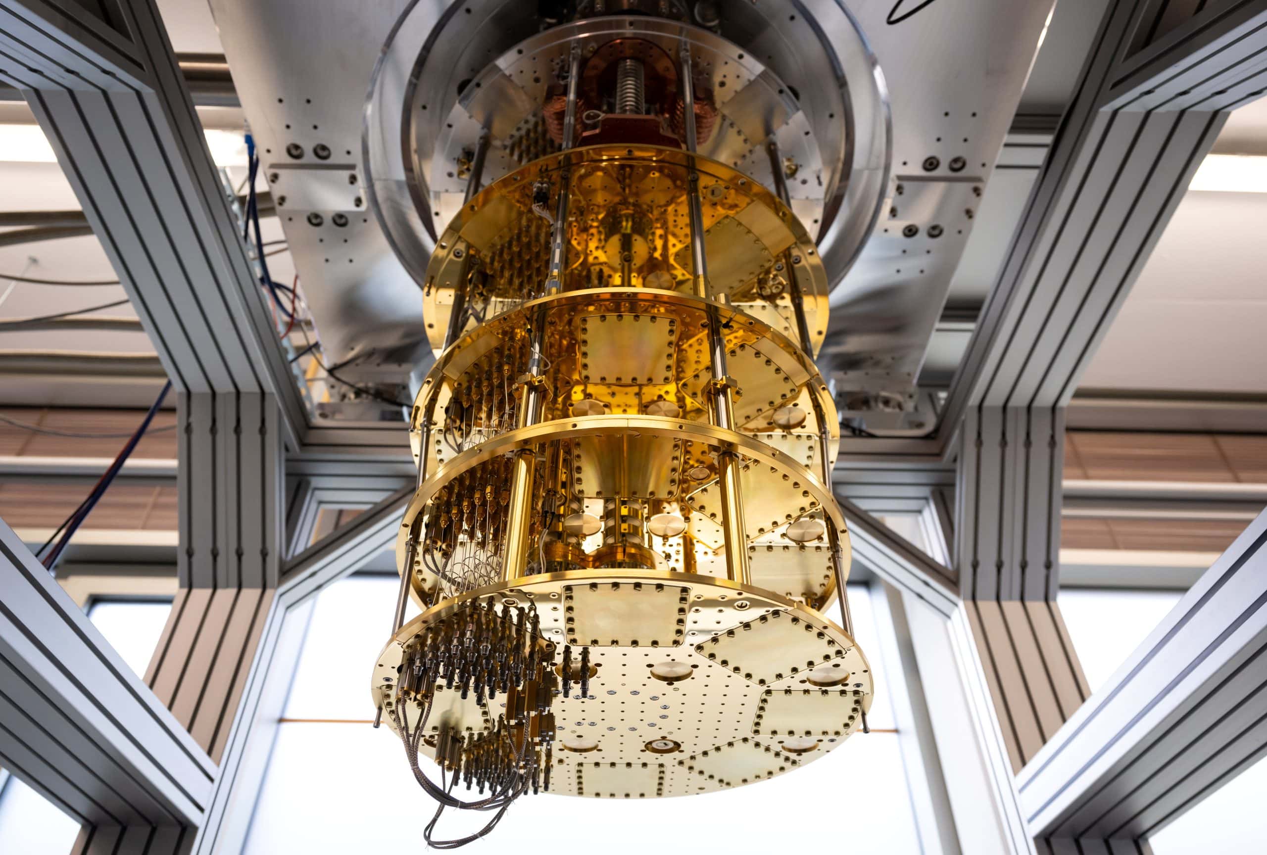 Zu sehen ist ein Quantencomputer