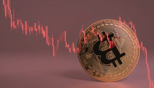 Bitcoin Kurs rot chart
