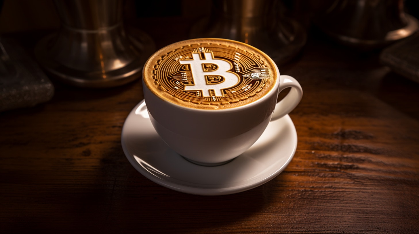 Bitcoin Kaffee