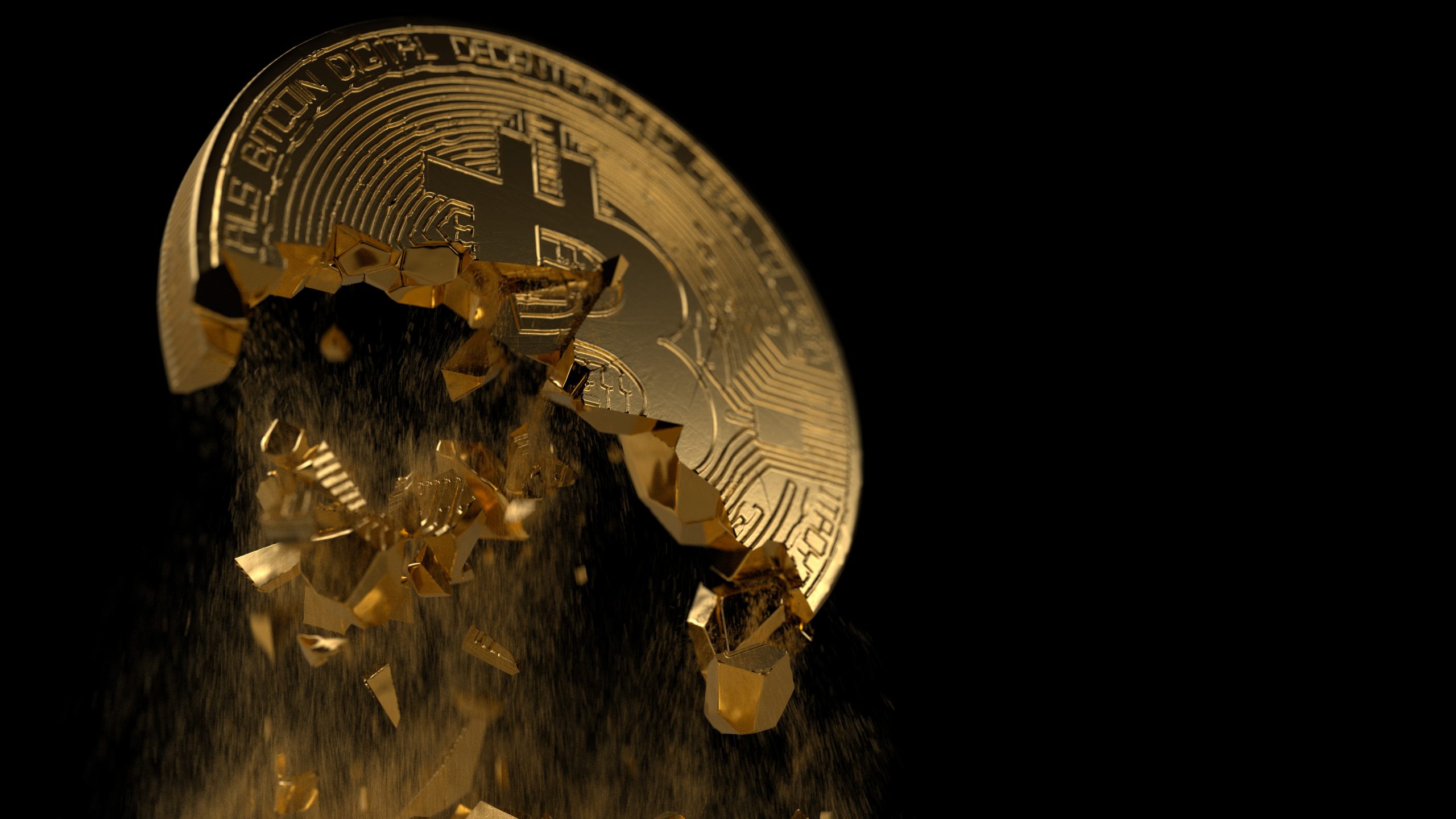 Bitcoin-Münze