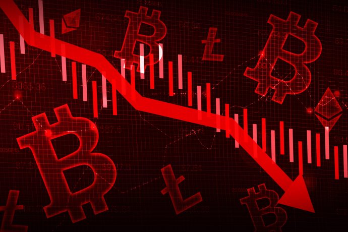 Korrektur bei Bitcoin