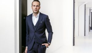 Der CEO und Co-Founder von Bitcoin Suisse: Andrej Majcen
