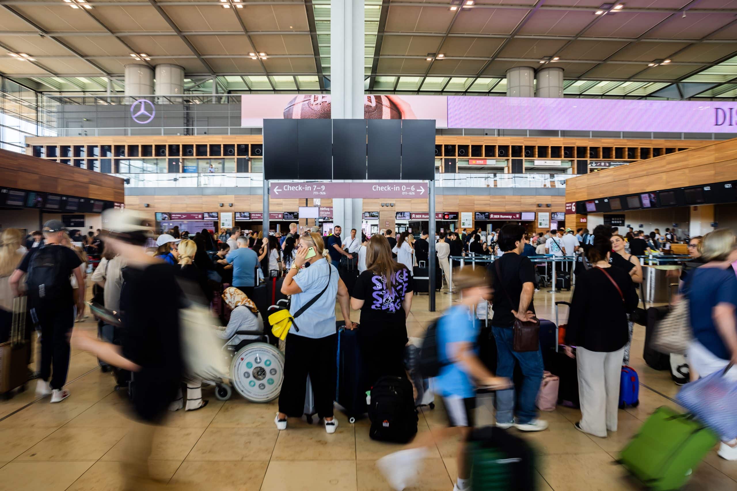 Microsoft Ausfall BER Flughafen