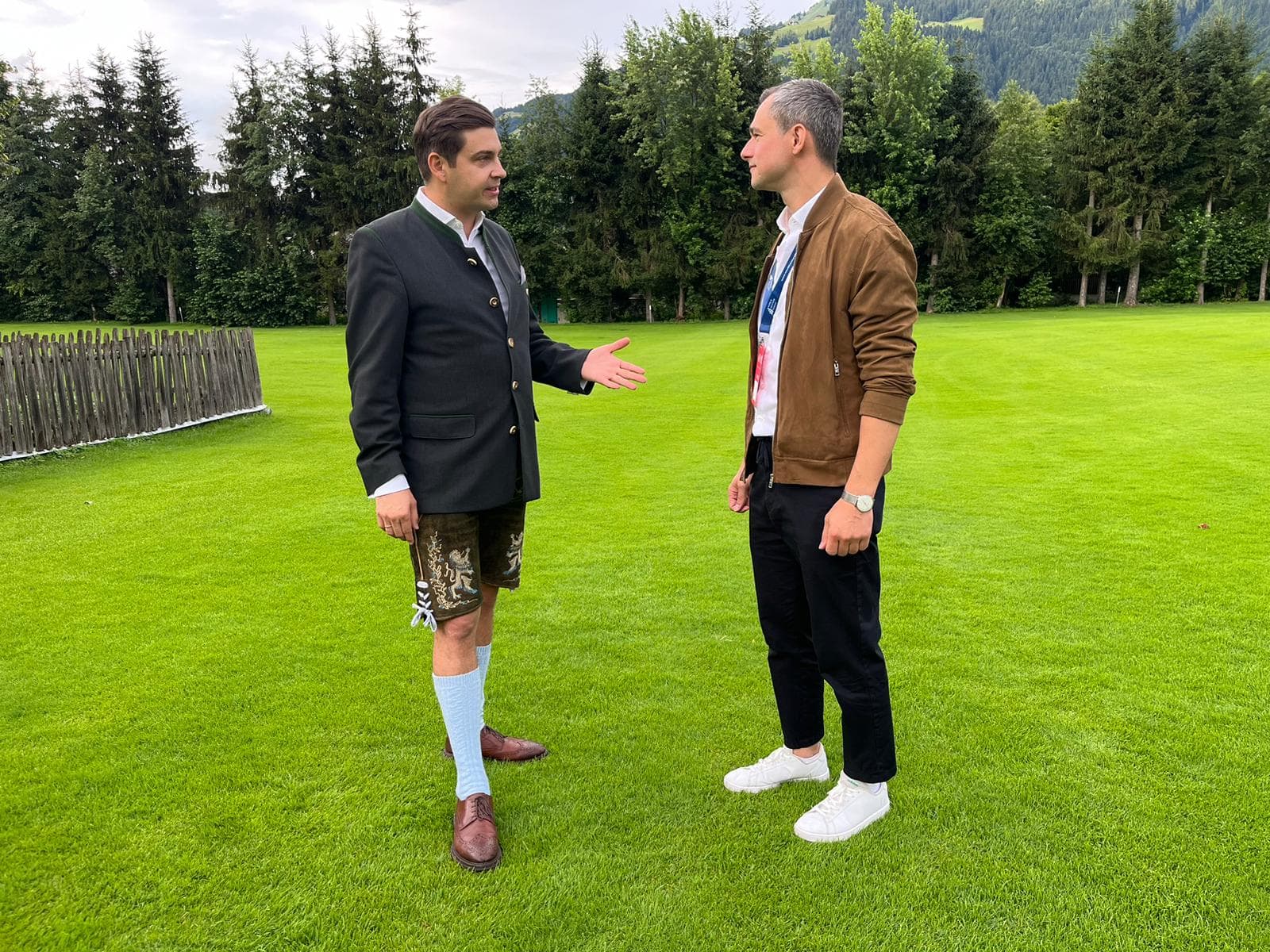 Alexander Rapatz von Black Manta Capital in Kitzbühel WVF