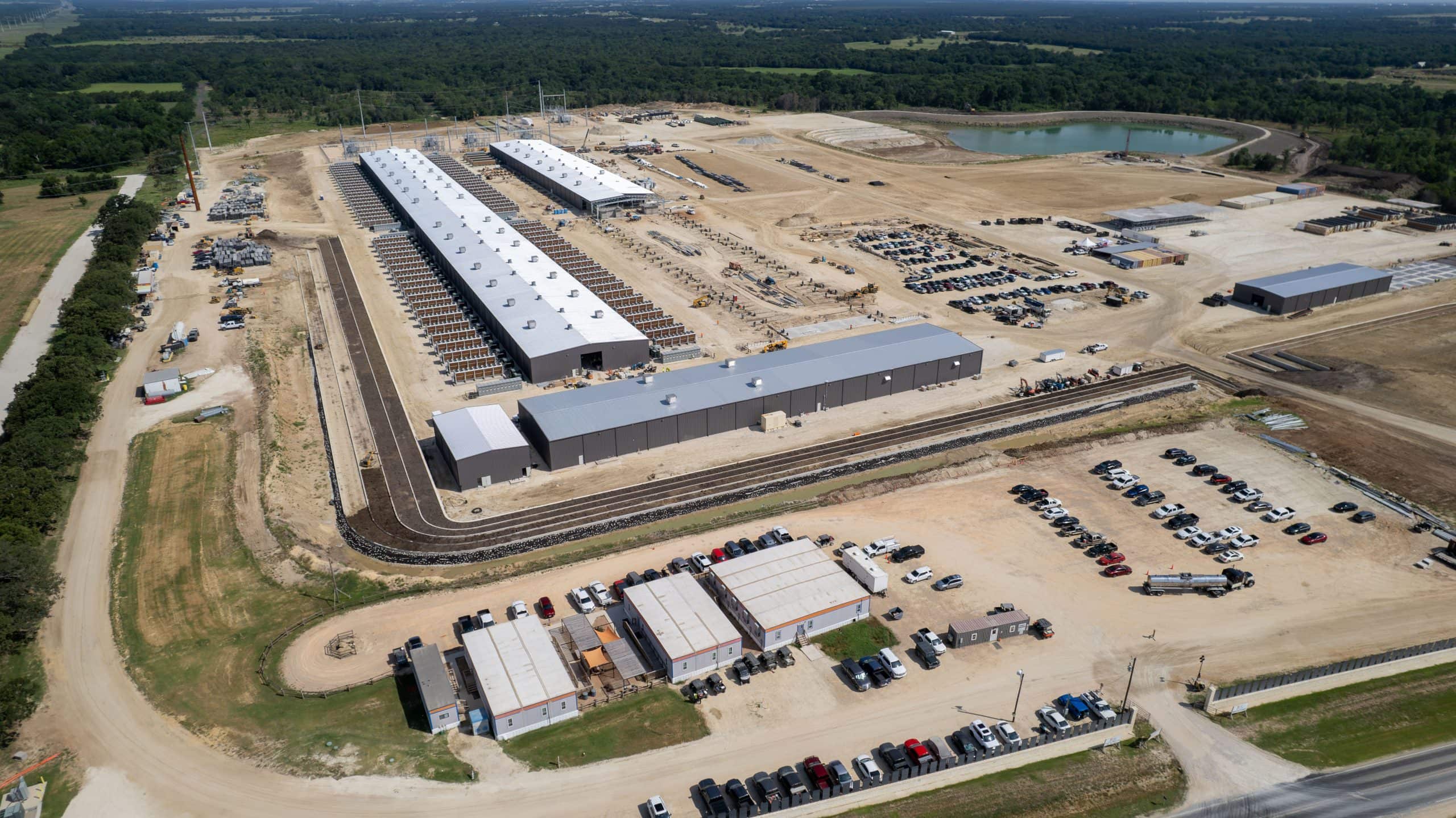 Riot Corsicana Bitcoin Mining Plant