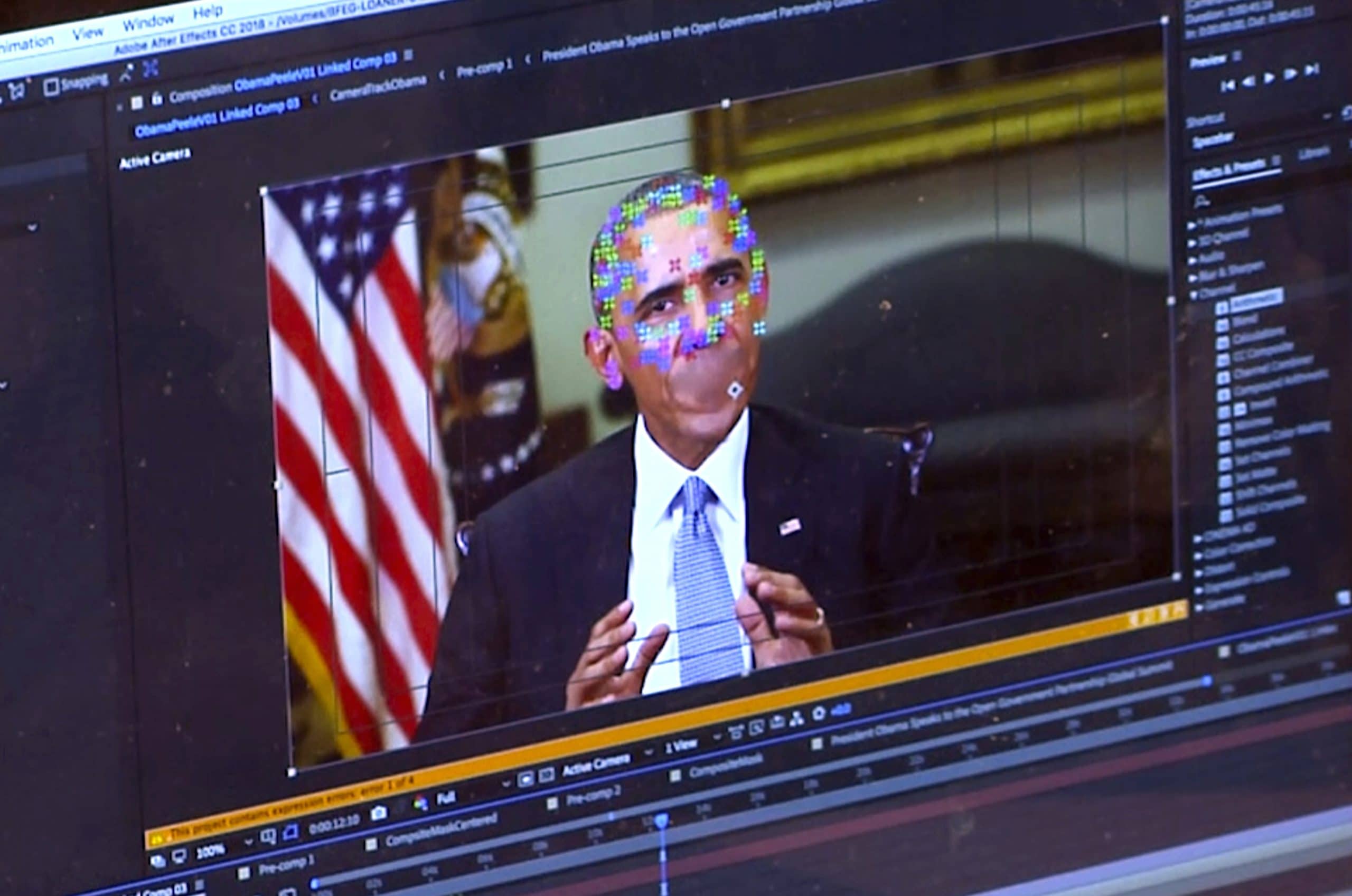 Deepfake Barack Obama