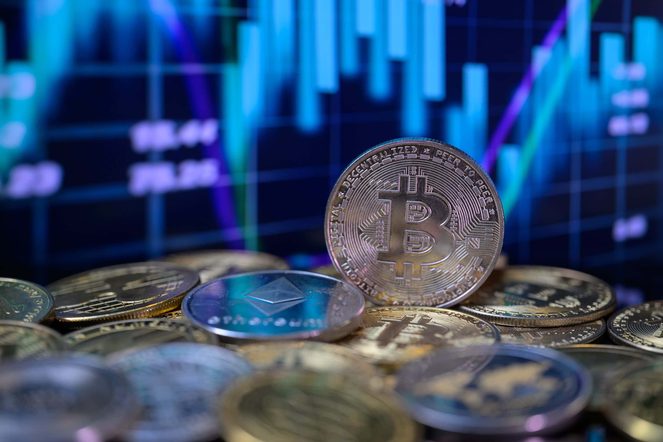 Bitcoin-Münze