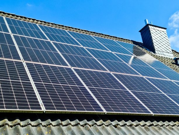 Bitcoin Mining Solaranlage