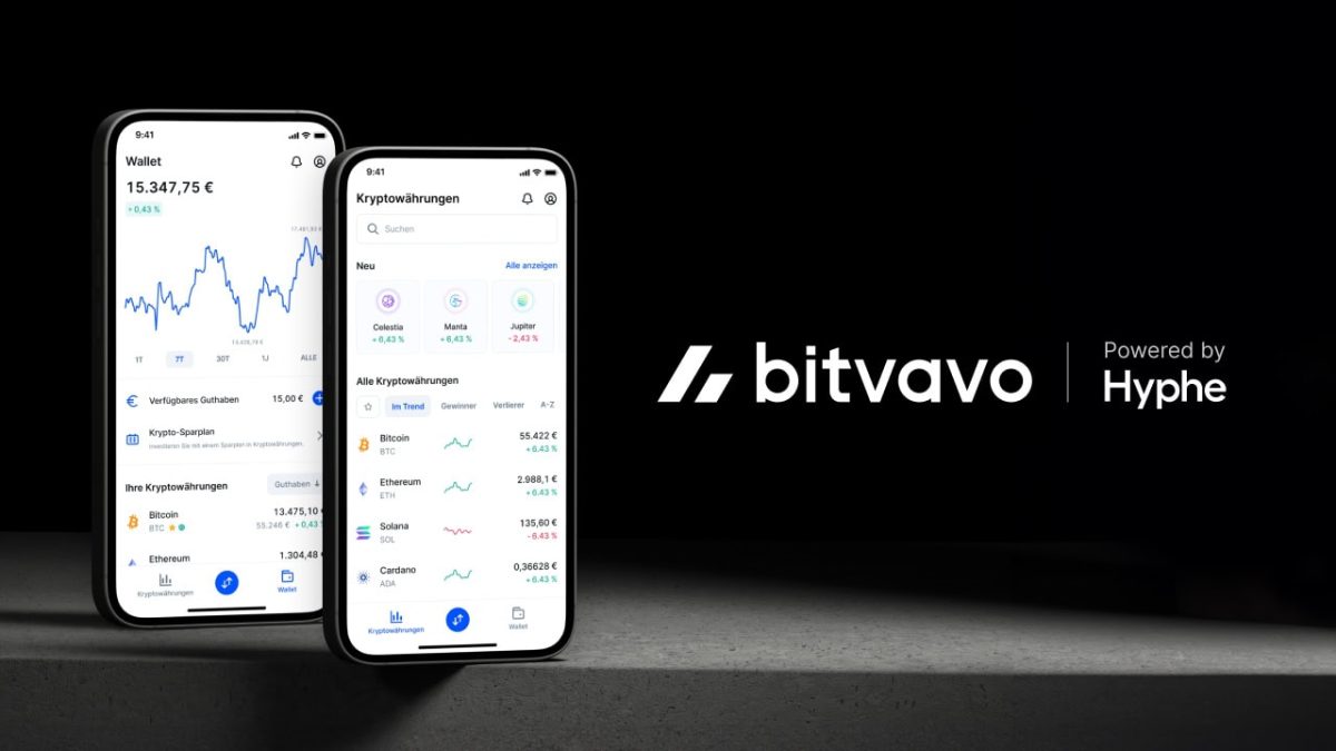 Bitvavo powered by Hyphe: Hier bekommt man günstig Krypto