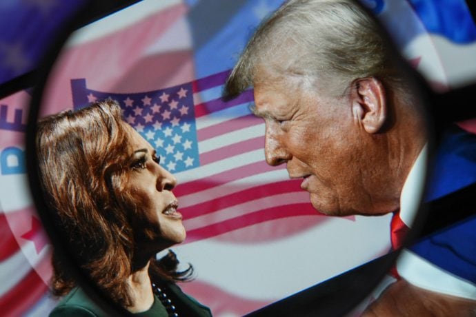 Harris, Trump, USA