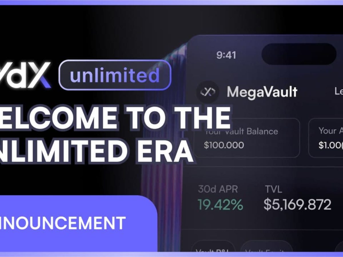 dYdX MegaVault: Passive Einkünfte durch automatisierten Market Maker