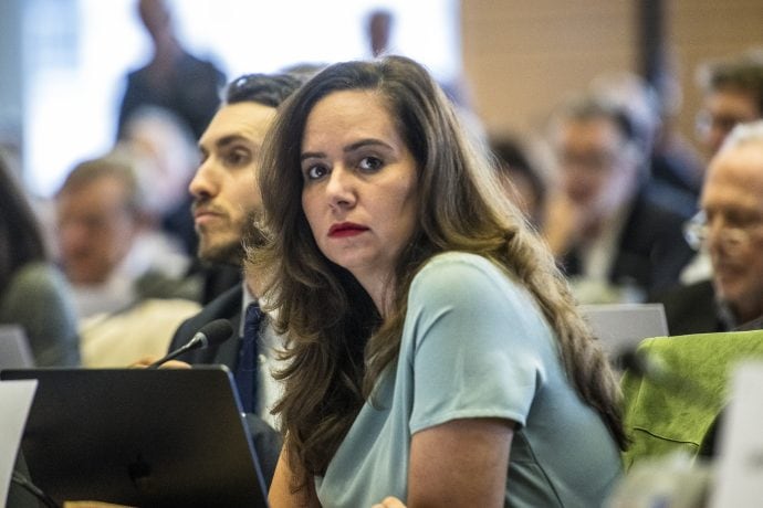 Die EU-Abgeordnete Sarah Knafo
