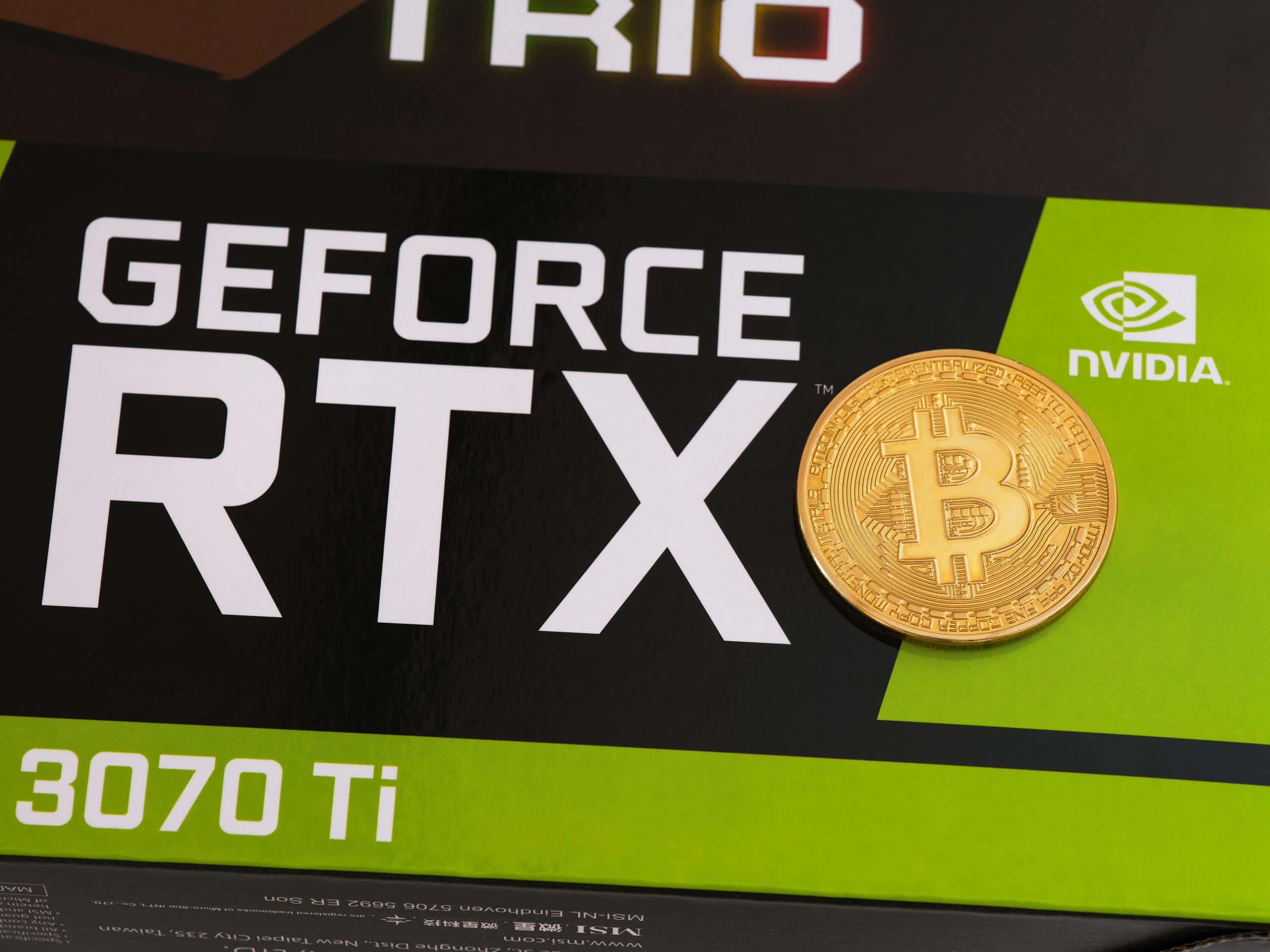 Nvidias GeForce-Grafikprozessoren bleiben beliebt bei Krypto-Minern