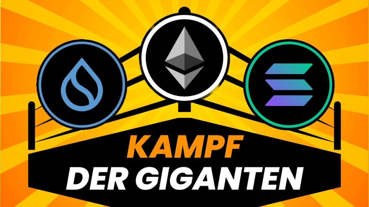 Ethereum, Solana oder Sui: Wer macht 2025 das Rennen?