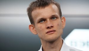 Gesicht von Ethereum-Gründer Vitalik Buterin