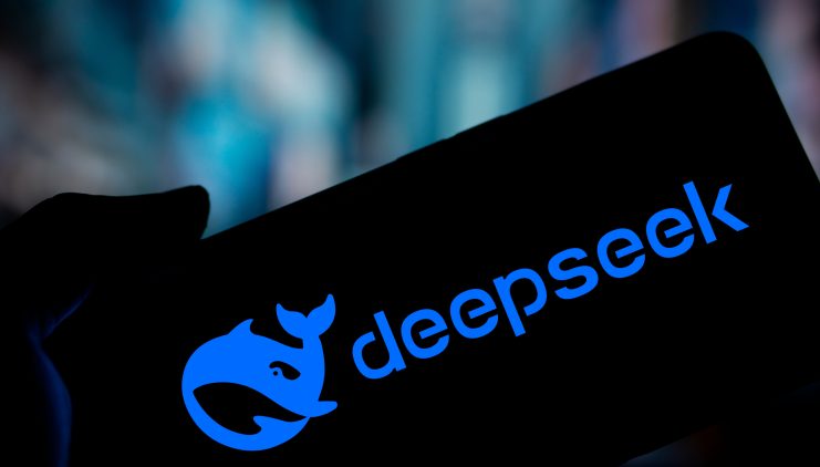 Das Logo des chinesischen KI-Start-ups DeepSeek