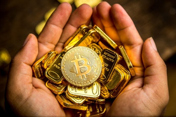 Bitcoin-Münzen