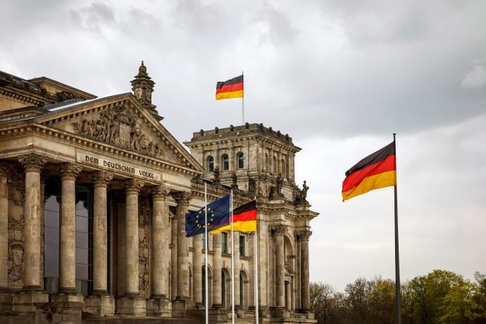 Krypto im Reichstag