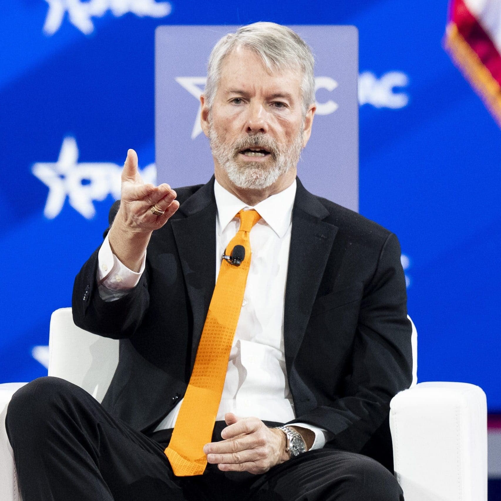 Krypto-Gipfel: Jetzt kommt Michael Saylor ins Weiße Haus