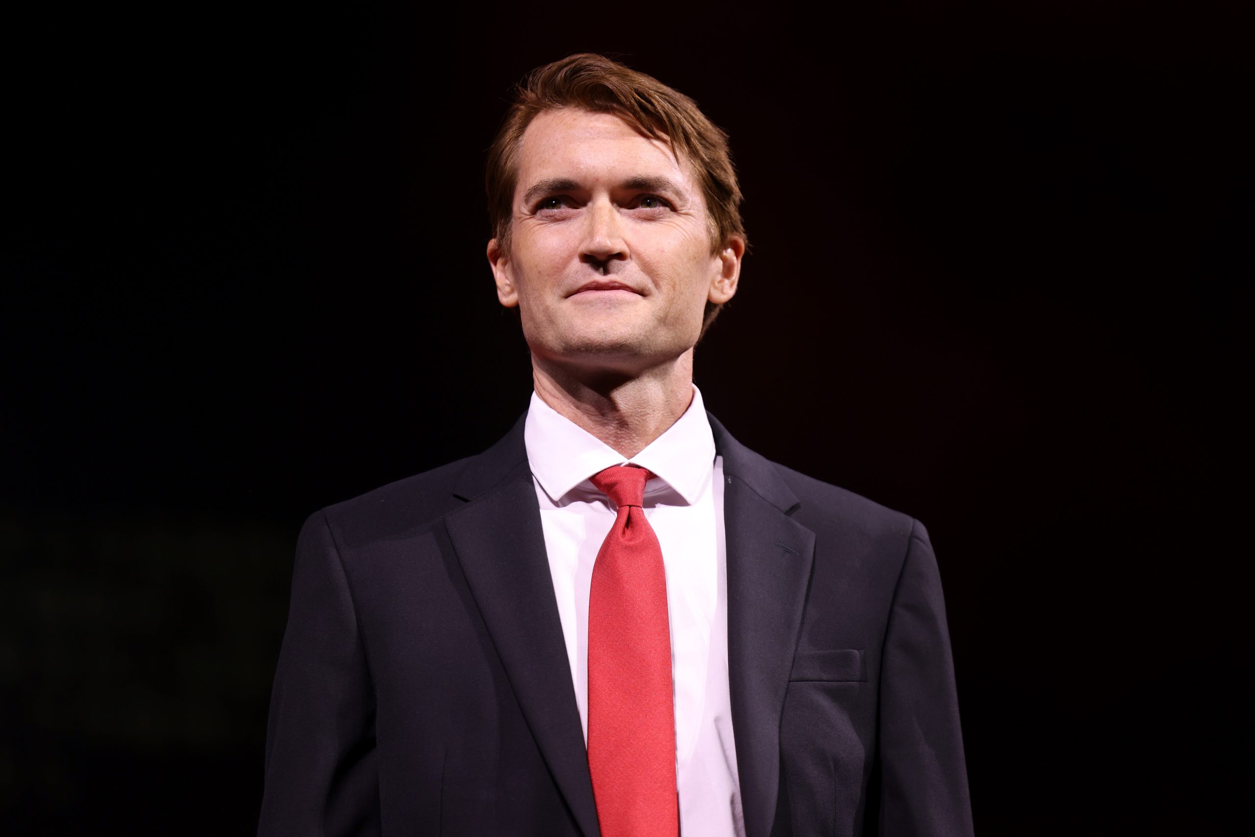 Ross Ulbricht, Gründer von Silk Road, spricht bei der Bitcoin 2025 Konferenz.