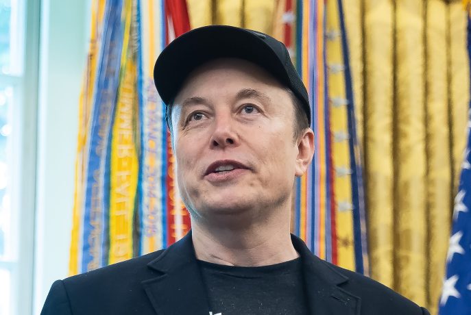 X Chef Elon Musk im Oval Office