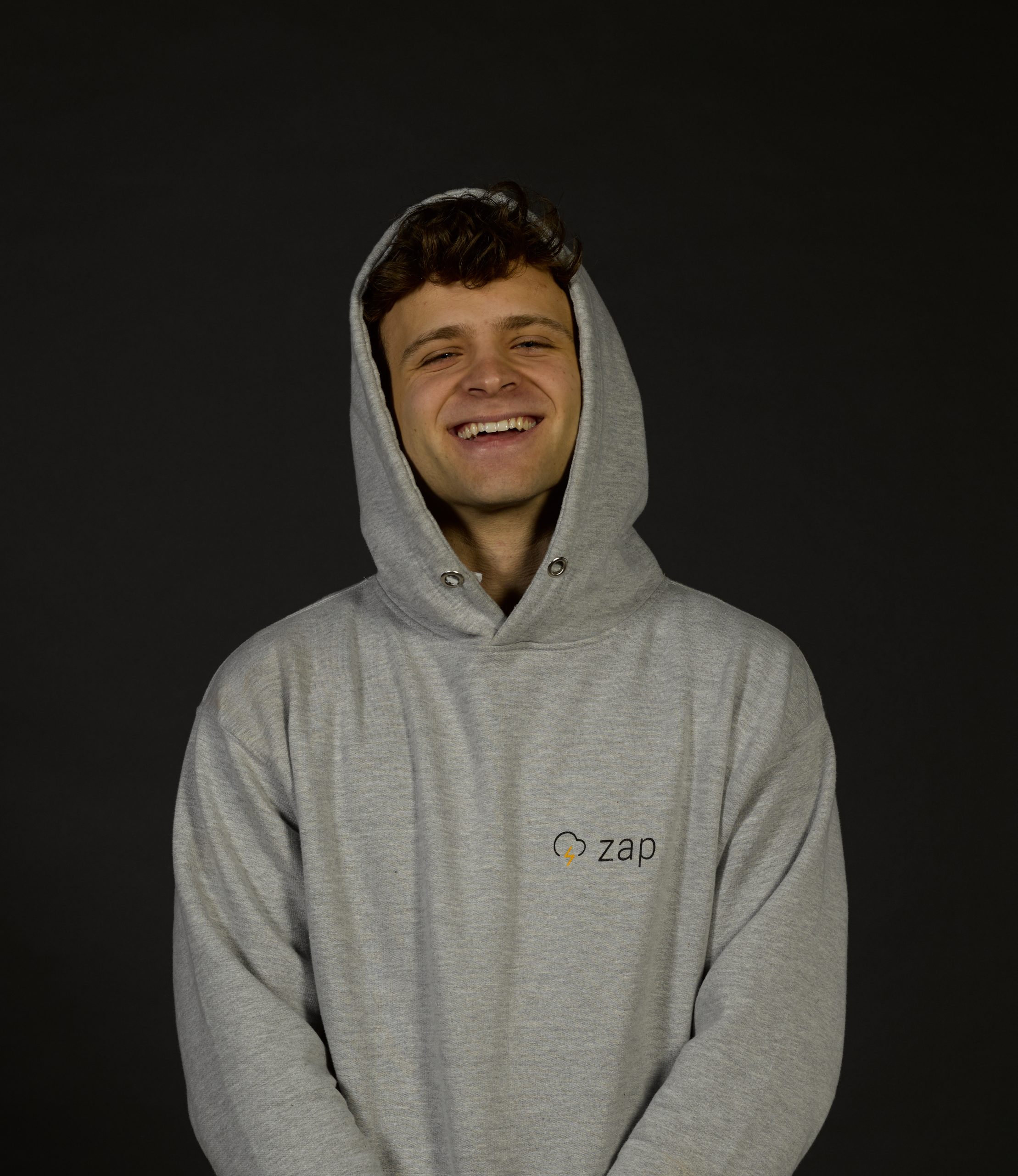 Jack Mallers vor einem schwarzen Hintergrund