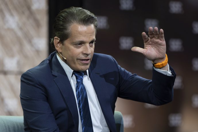 Anthony Scaramucci, ehemaliger Kommunikationschef von US-Praesident Donald Trump, spricht am Swiss Economic Forum, SEF, am Donnerstag, 5. Juni 2025, in Interlaken.