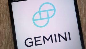 Gemini-Logo auf Smartphone-Display