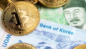 Südkoreanische Won liegen neben Bitcoin