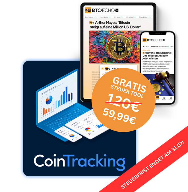 Plus+ Prämie Bitcoin Münze