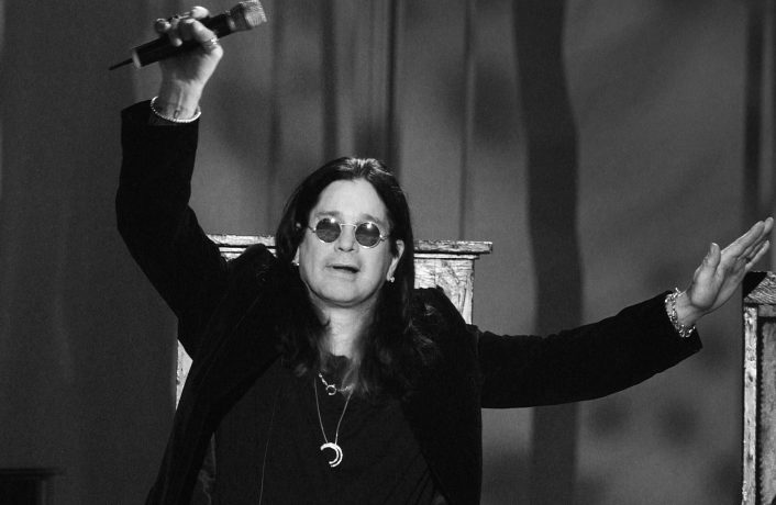 Ozzy Osbourne auf der Bühne