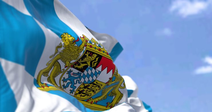 Bayrische Flagge