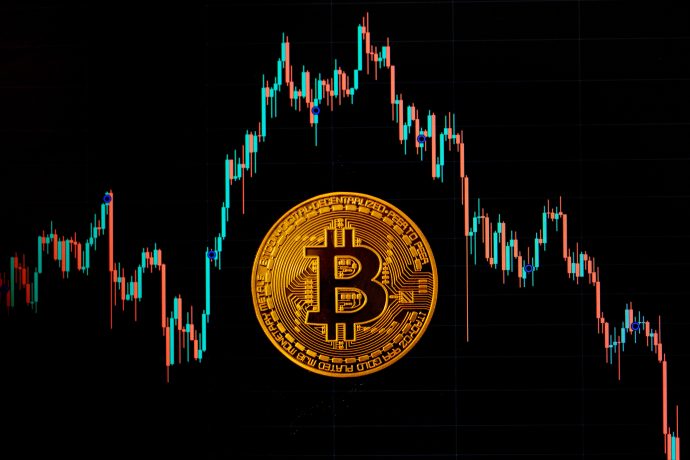 Bitcoin-Münze