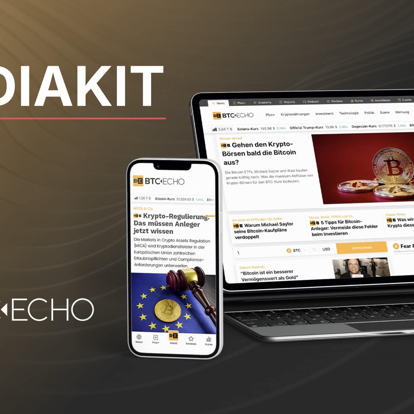 BTC-ECHO: Bitcoin, Blockchain and Crypto advertising (EN)